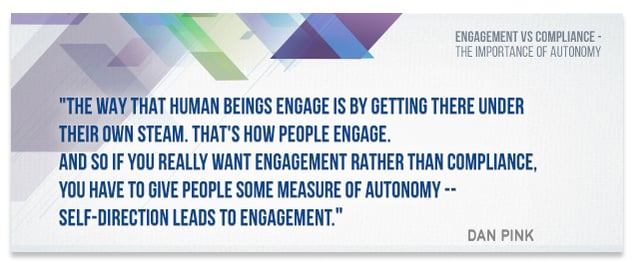 Engagement is compliance